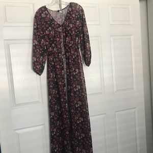 H&M maxi Sheer Maxi dress